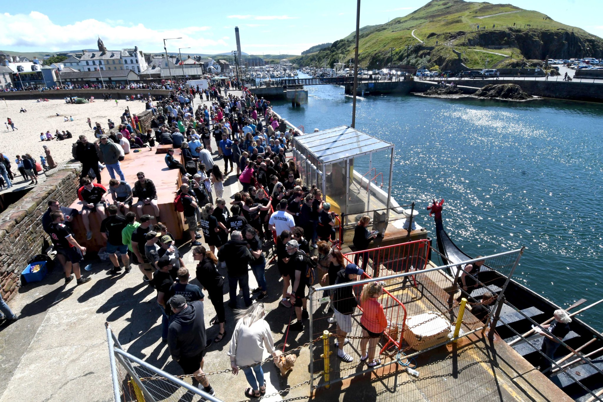 The 2022 Peel Viking Longboat Races -