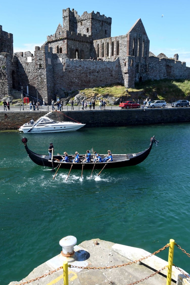 The 2022 Peel Viking Longboat Races -