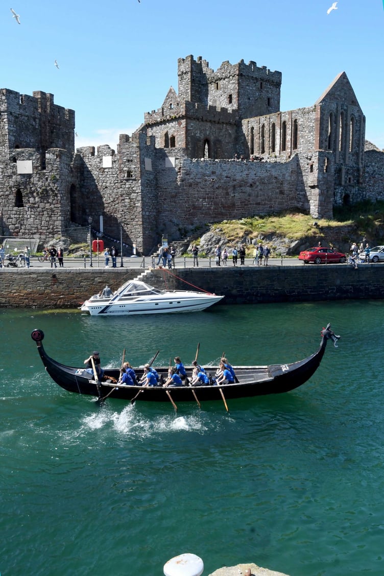 The 2022 Peel Viking Longboat Races -