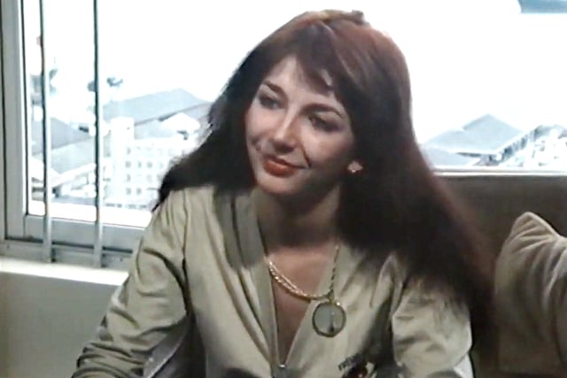Former Salcombe resident Kate Bush makes all- time chart
