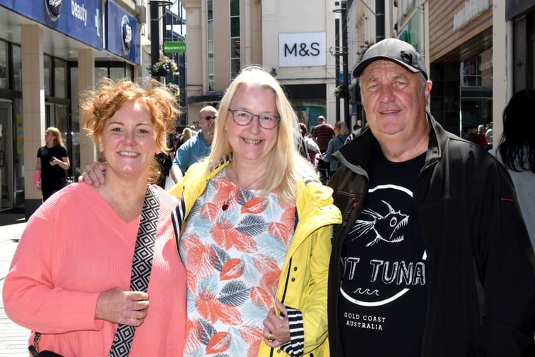 Public opinions on the island’s pubs - Sara Callow, Julie Corteen, Will Corteen (all from Regaby)
