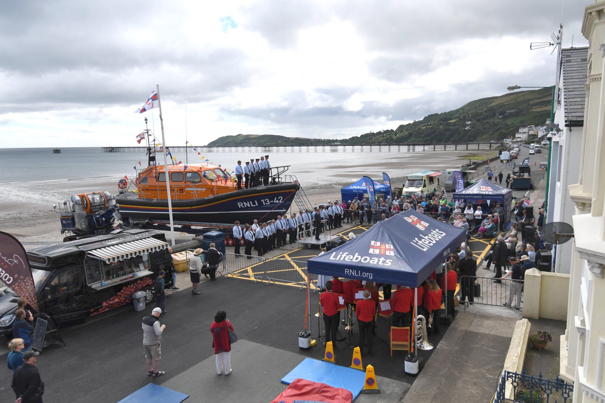 The naming ceremony and dedication of Ramsey RNLI lifeboat ‘Ann and James Ritchie II’ -