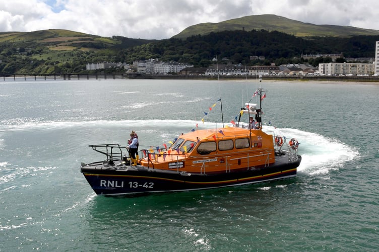 Ramsey RNLI Shannon class lifeboat ‘Ann and James Ritchie II’ -