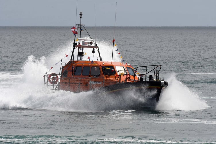 Ramsey RNLI Shannon class lifeboat ‘Ann and James Ritchie II’ -