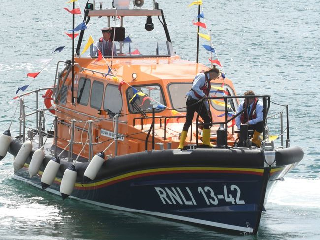 Ramsey RNLI Shannon class lifeboat ‘Ann and James Ritchie II’ -