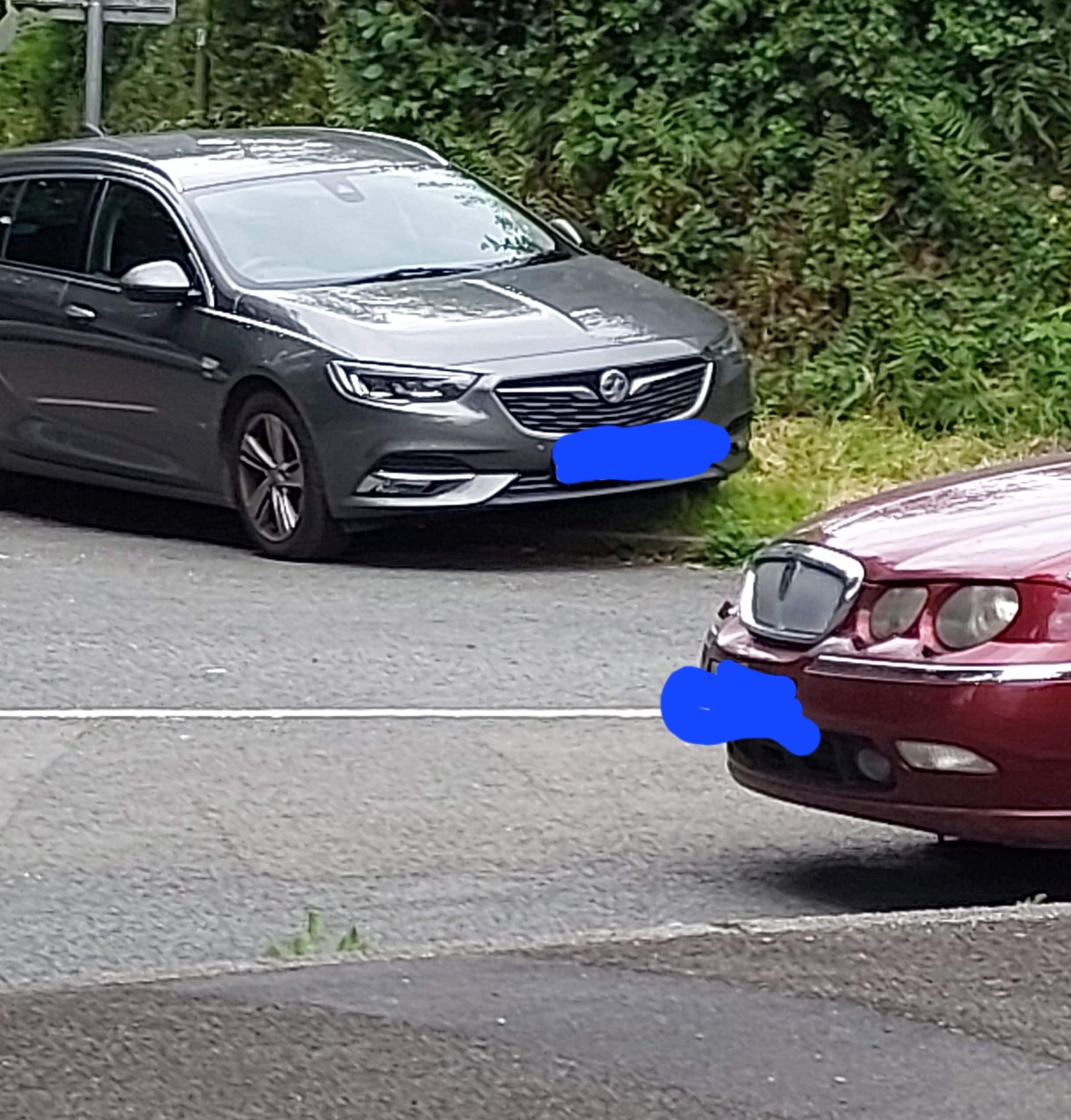 Bad parking at the entrance to Walkham Meadows in Horrabridge is upsetting residents.