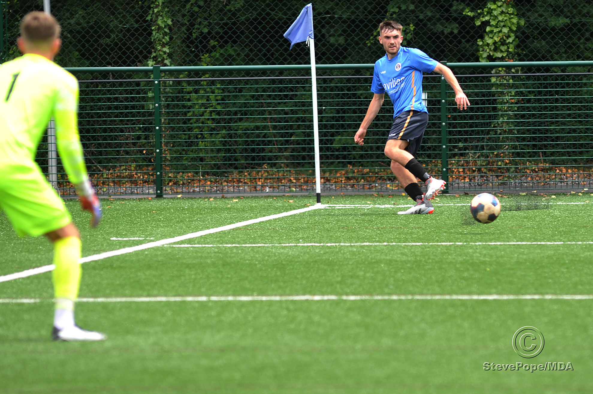 Action from Coach Road where Newton Abbot Spurs entertained St Blazey in a pre-season friendly on Saturday.