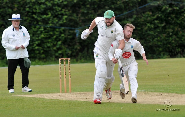 Action from Varwell Field where Ashburton hosted Cornwood second XI in the Devon Cricket League C Division West on Saturday.