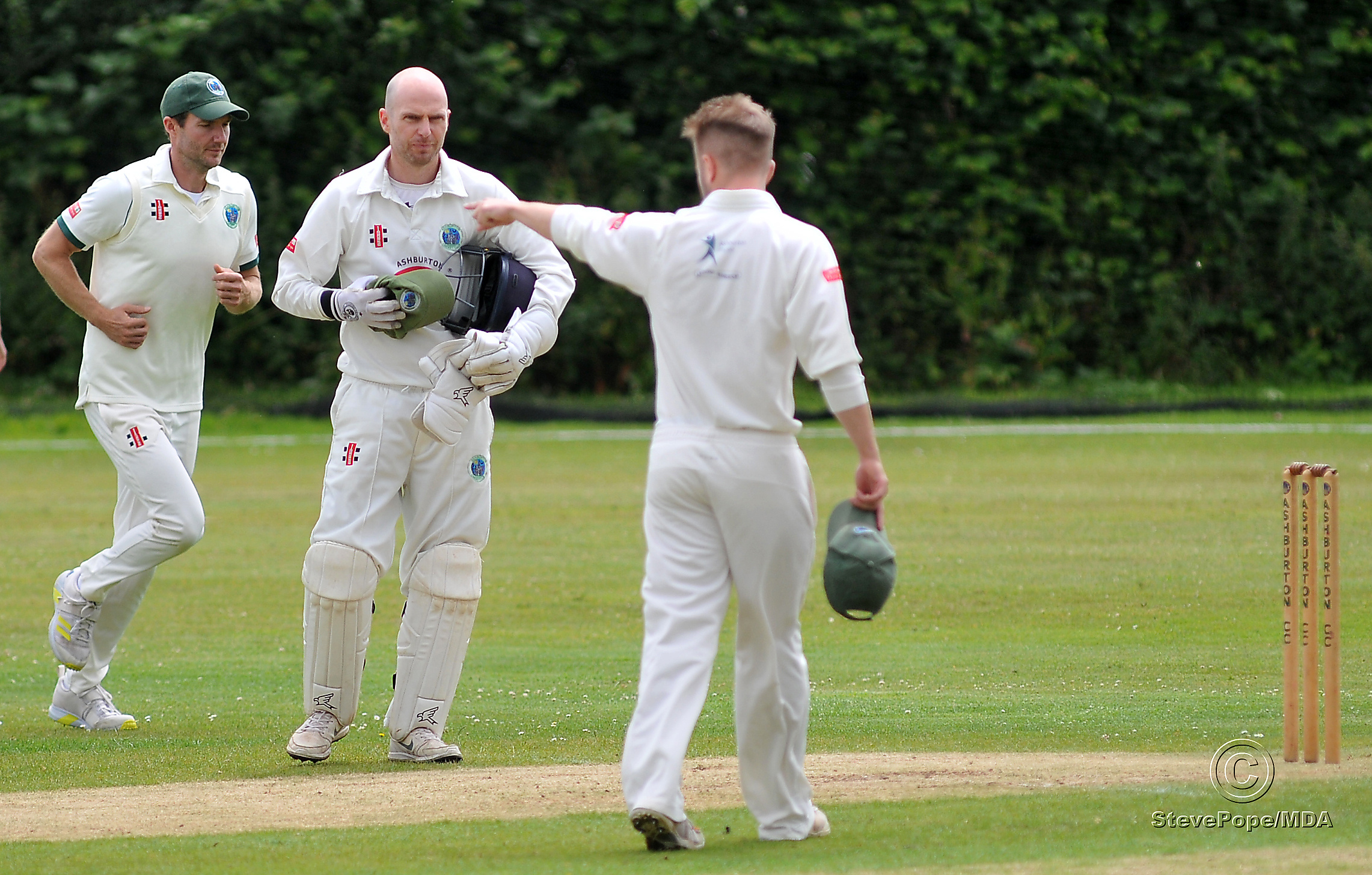 Action from Varwell Field where Ashburton hosted Cornwood second XI in the Devon Cricket League C Division West on Saturday.