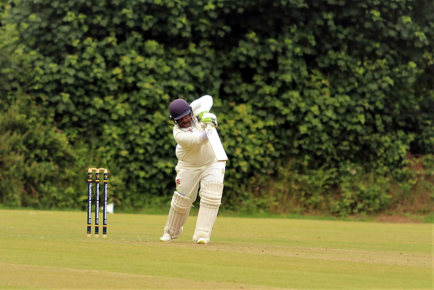 IN PICTURES: Yelverton’s Jonathan Malan, who finished on 94 not out during Saturday’s win over Teignmouth & Shaldon.