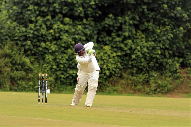 IN PICTURES: Yelverton’s Jonathan Malan, who finished on 94 not out during Saturday’s win over Teignmouth & Shaldon.