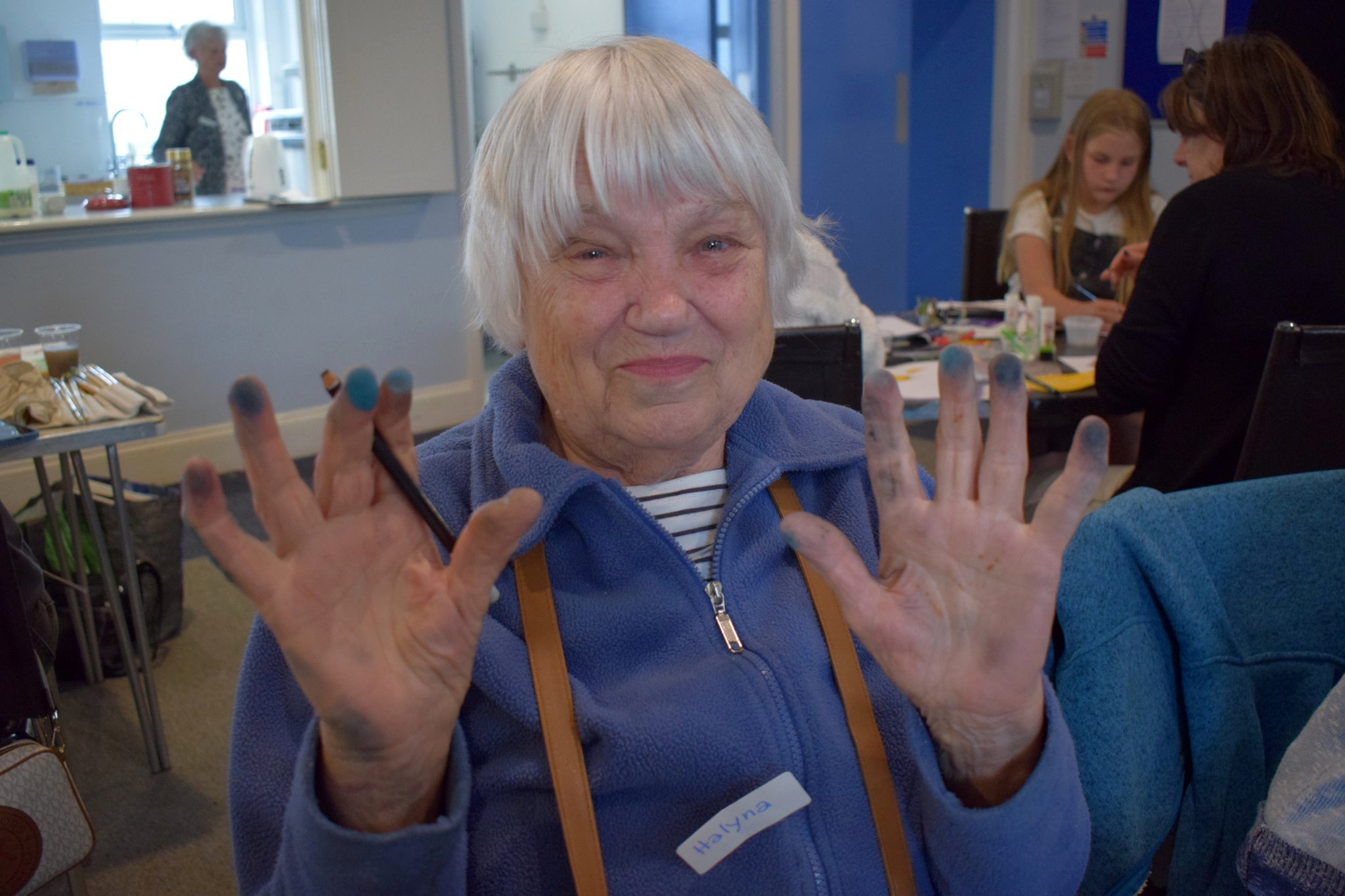 Arts and crafts session run by the Dawlish and Teignmouth Homes for Ukraine group at Teignmouth Baptist Church have been a great success.
Picture Dawlish and Teignmouth Homes for Ukraine
Contact Jody Merelle (July 2022)