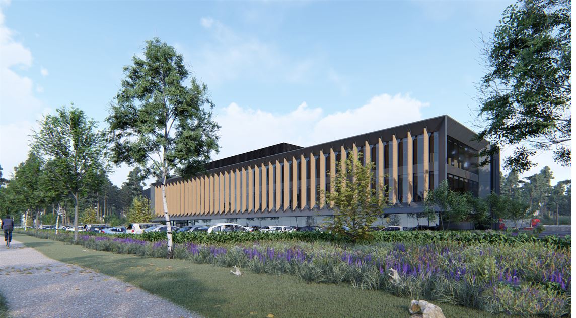 <p>A computer simulation of how Asmodee’s new headquarters will look</p>