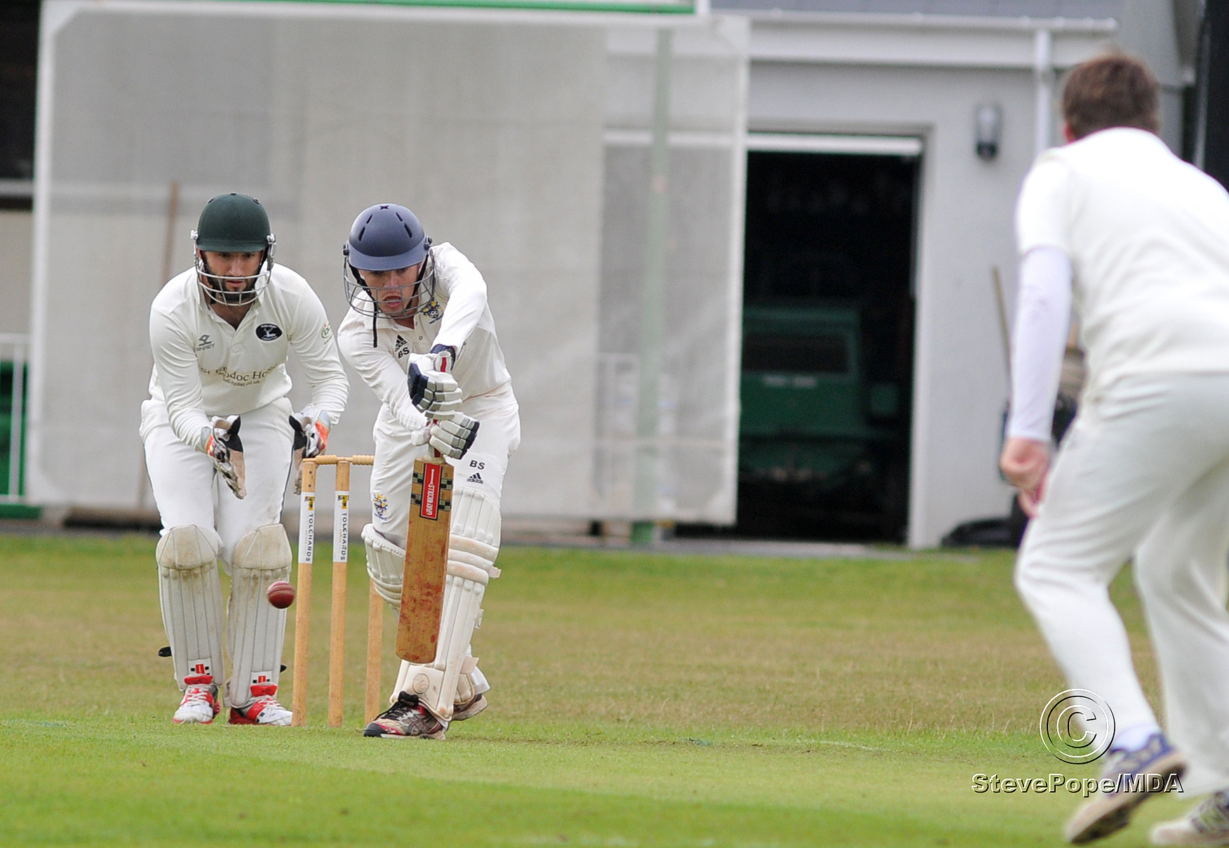 Action from the Recreation Ground where Bovey Tracey second XI entertained Bridestowe in the Devon Cricket League B Division on Saturday.