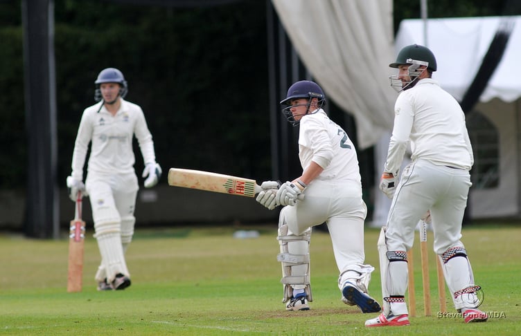 Action from the Recreation Ground where Bovey Tracey second XI entertained Bridestowe in the Devon Cricket League B Division on Saturday.