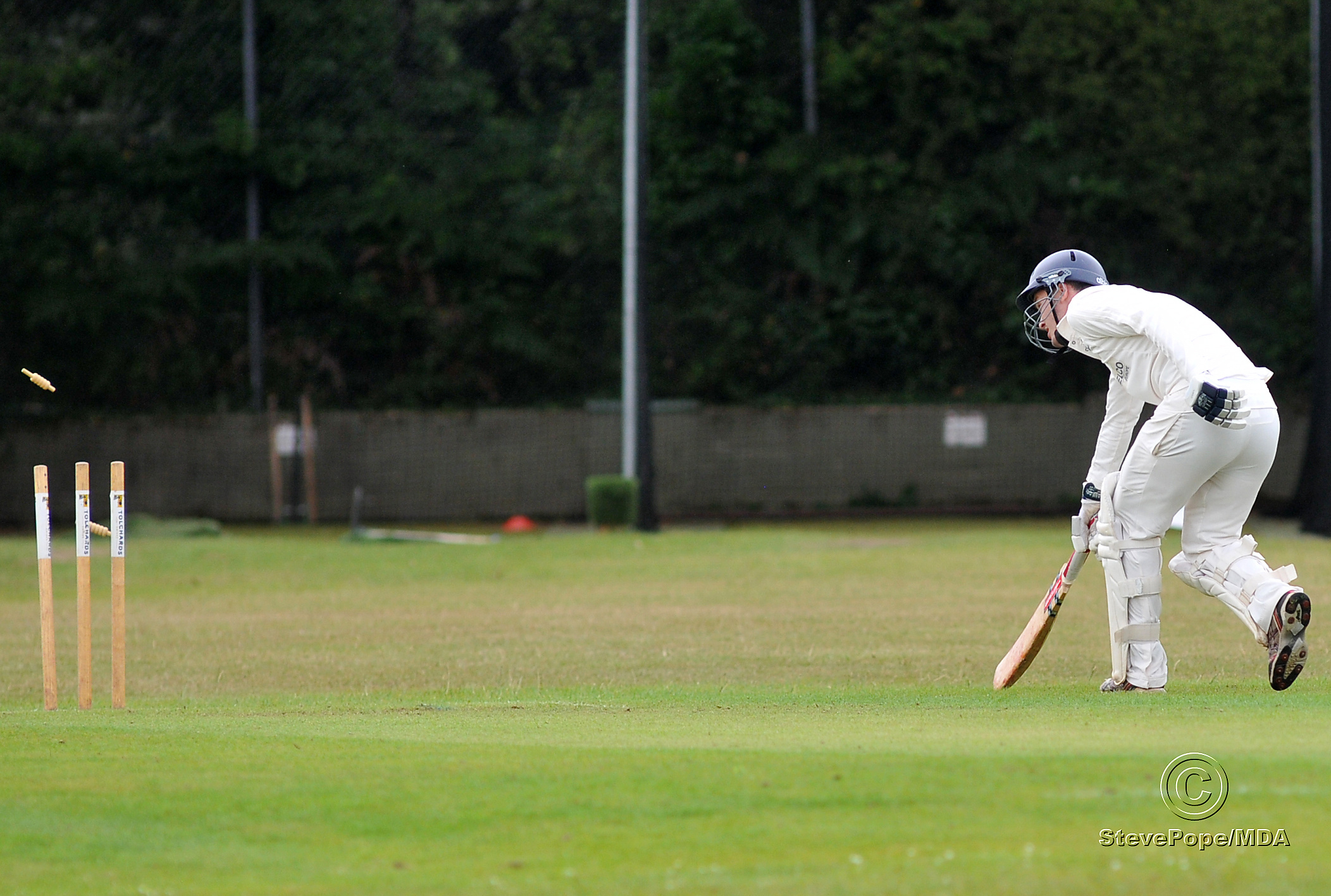 Action from the Recreation Ground where Bovey Tracey second XI entertained Bridestowe in the Devon Cricket League B Division on Saturday.