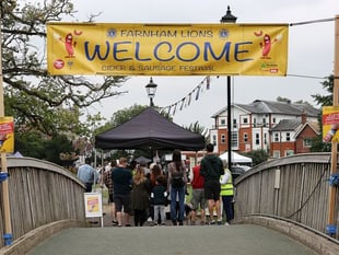 Banging news as Farnham Cider & Sausage Festival takes shape
