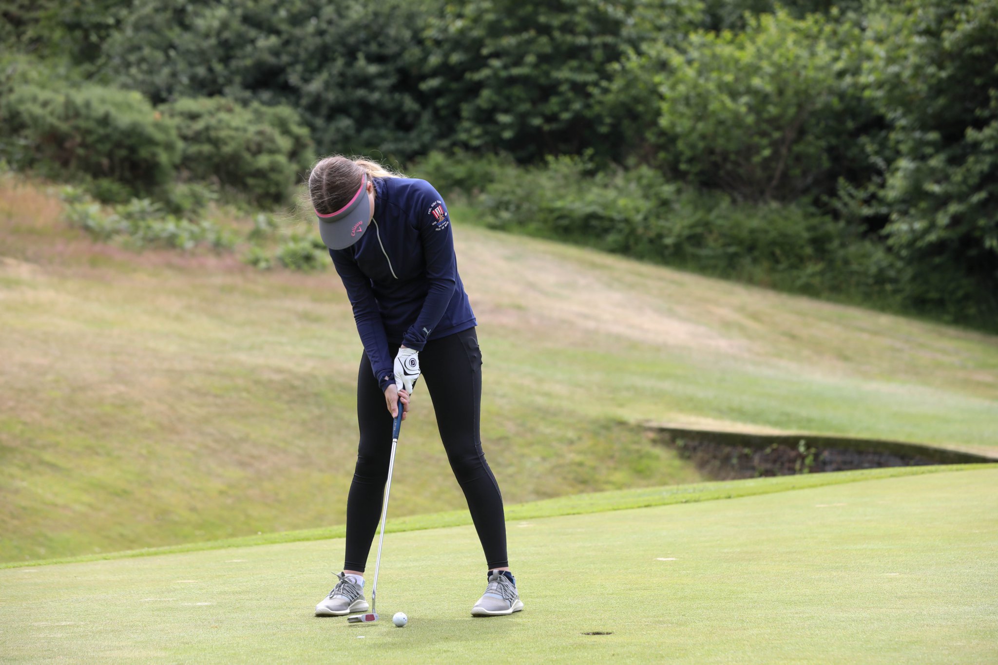 On her home course at Peel, Shannon Saunders also scored 93 (CS220703(621))