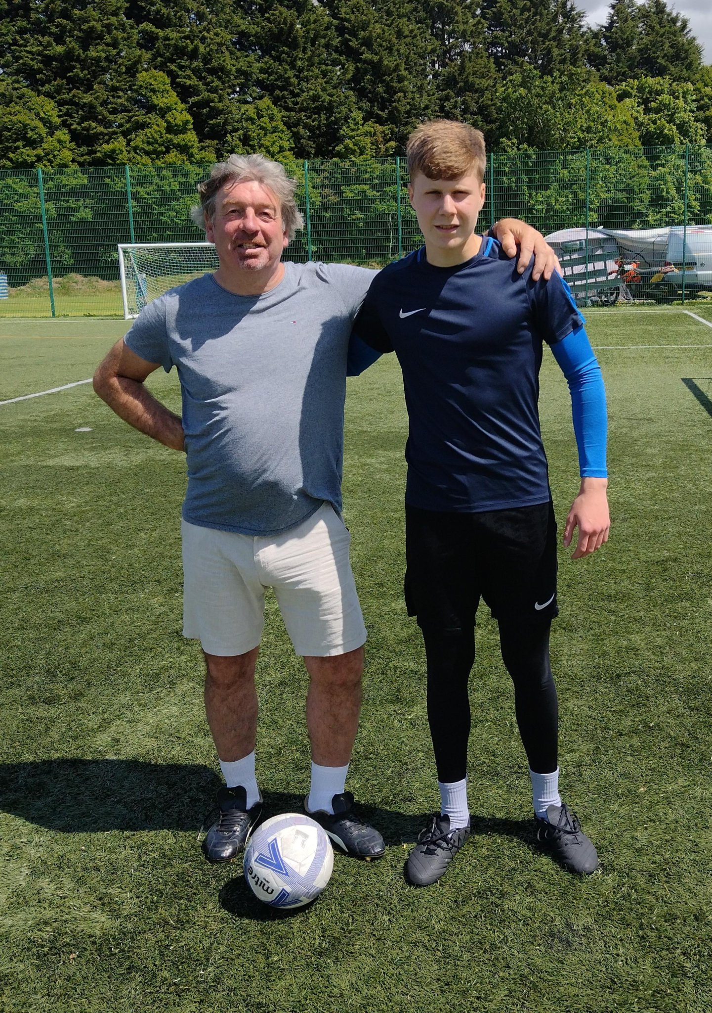 Former Manchester City and Oldham footballer Rick Holden has mentored Isaac and prepared him for life as a professional player