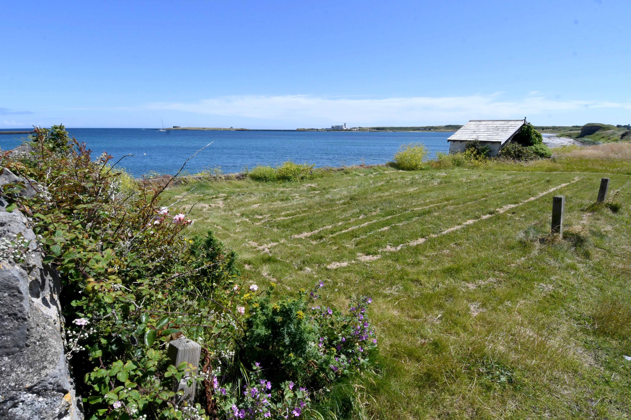 Beachside land in front of ‘The Herring House’ on Fort Island road, Derbyhaven -