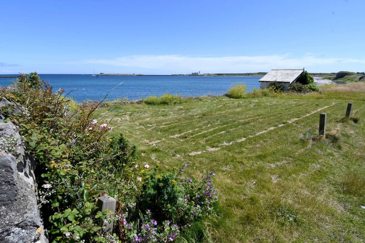 Beachside land in front of ‘The Herring House’ on Fort Island road, Derbyhaven -