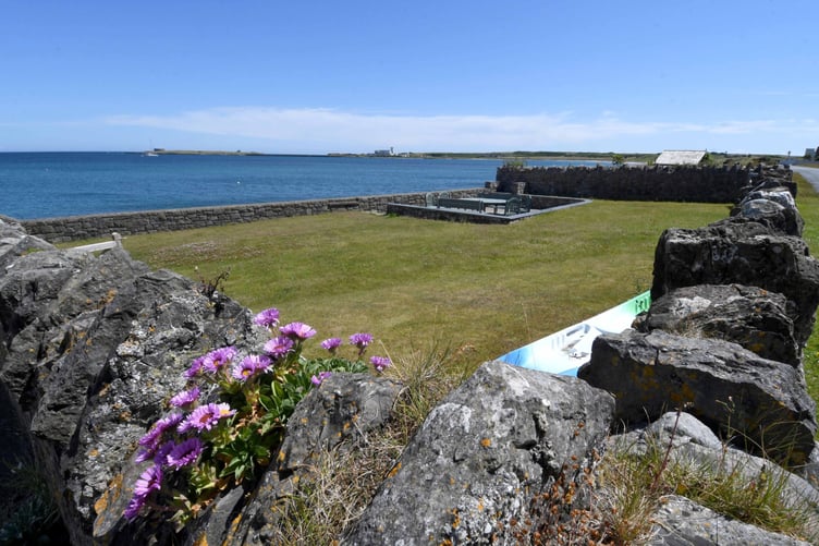 Beachside land in front of ‘The Herring House’ on Fort Island road, Derbyhaven -