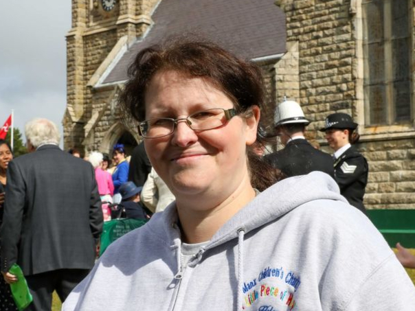 Petitioner at Tynwald Day 2022. Photo by Callum Staley (CJS Photography)