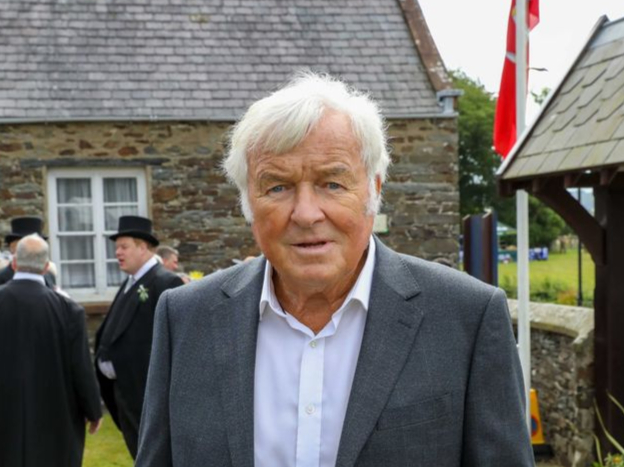 Petitioner at Tynwald Day 2022. Photo by Callum Staley (CJS Photography)