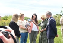 Royal visitordrops in to Jamie’s Farm