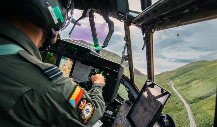 Hercules pilot contends with te Mach Loop