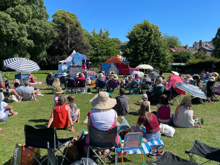 Images from the performance by The Common Players.