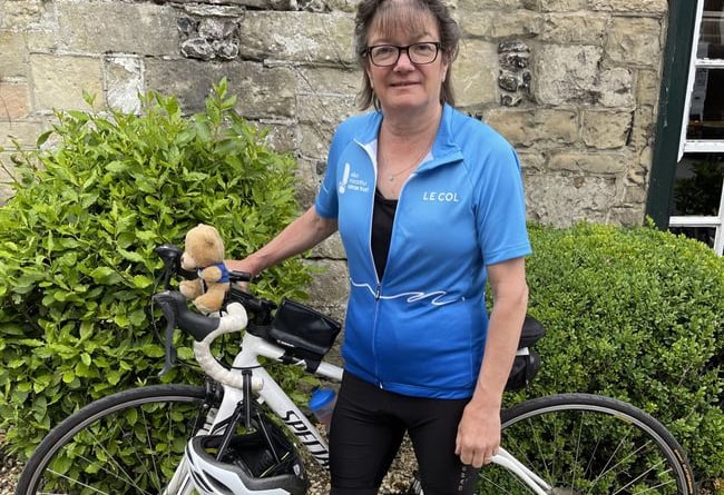 Haslemere mum Theresa Kennedy has raised more than £1,000 for the Ellen MacArthur Cancer Trust