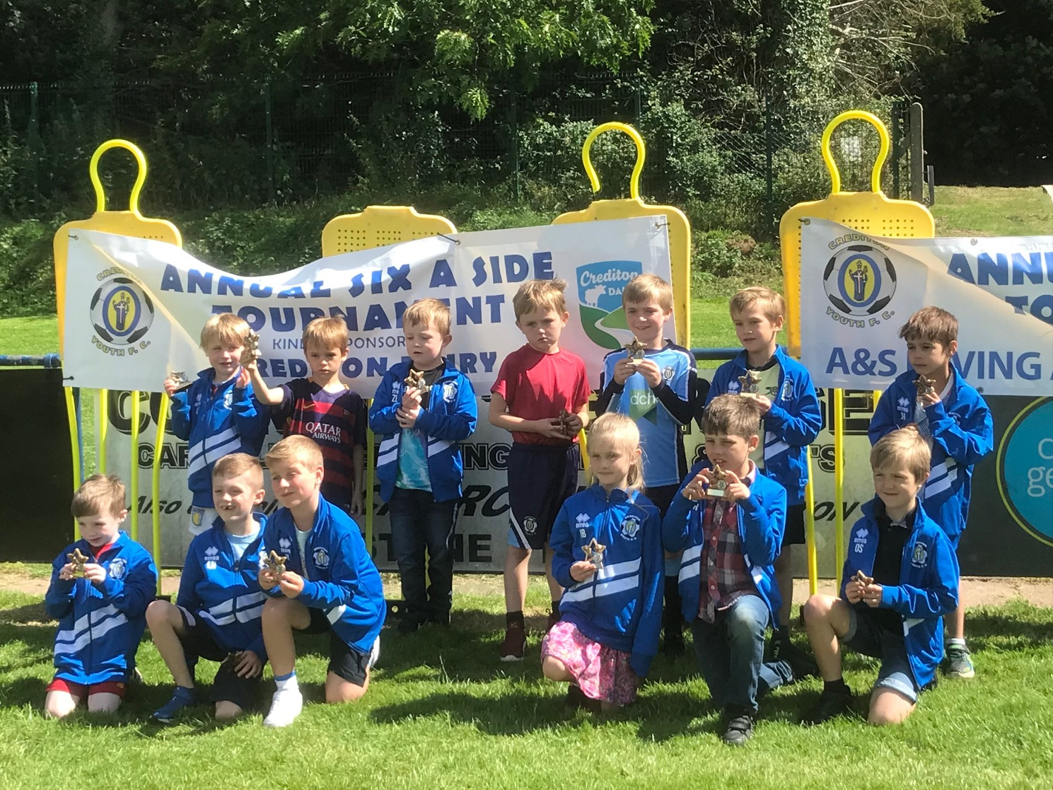 Crediton Youth FC U7’s.