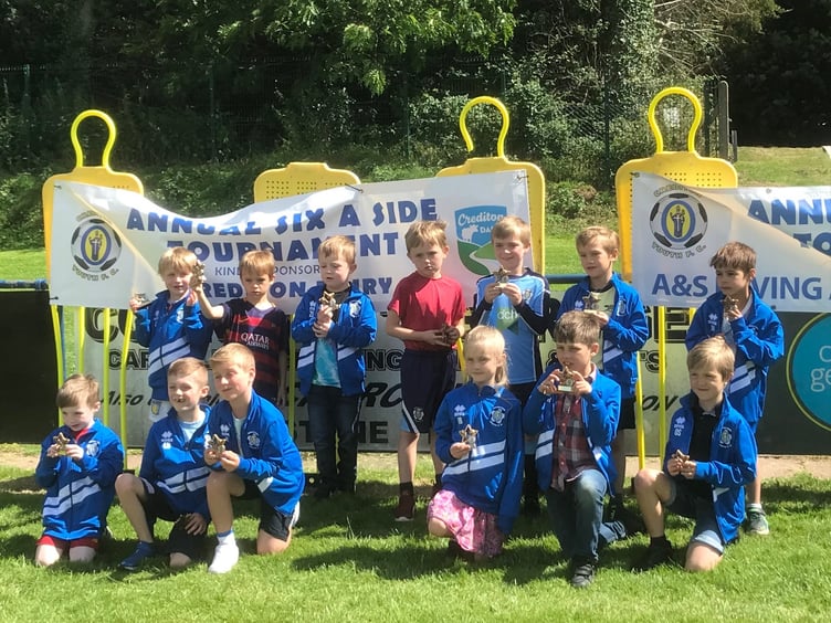 Crediton Youth FC U7’s.