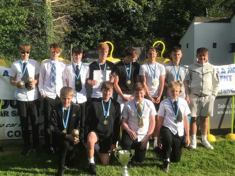 Crediton Youth FC U14’s.