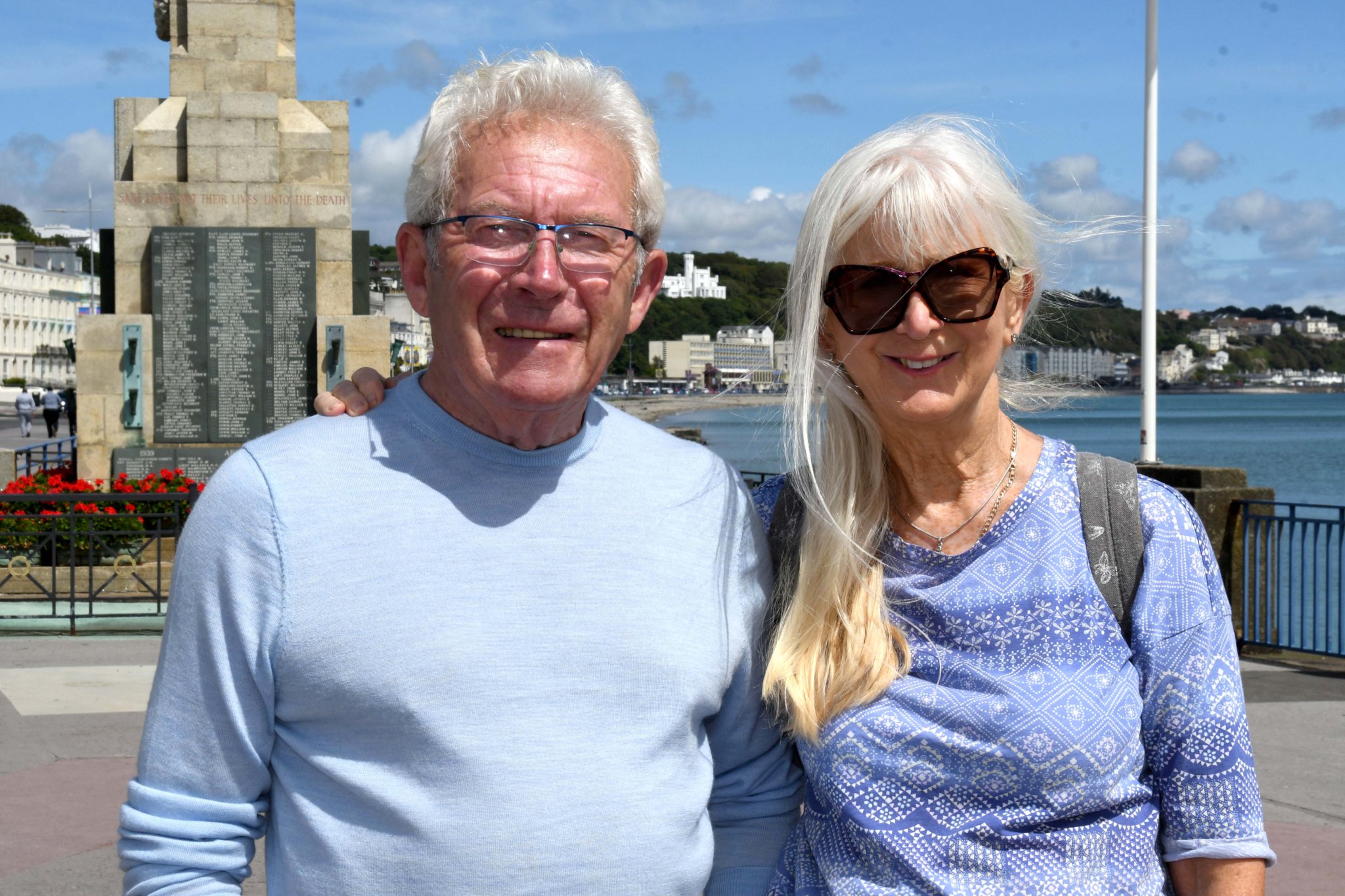 Public opinions on summer holidays in 2022 - Derek Jones and Barbara Jones (Onchan)