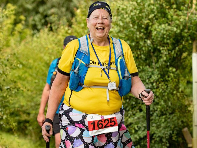 Jenny French was determined to take part