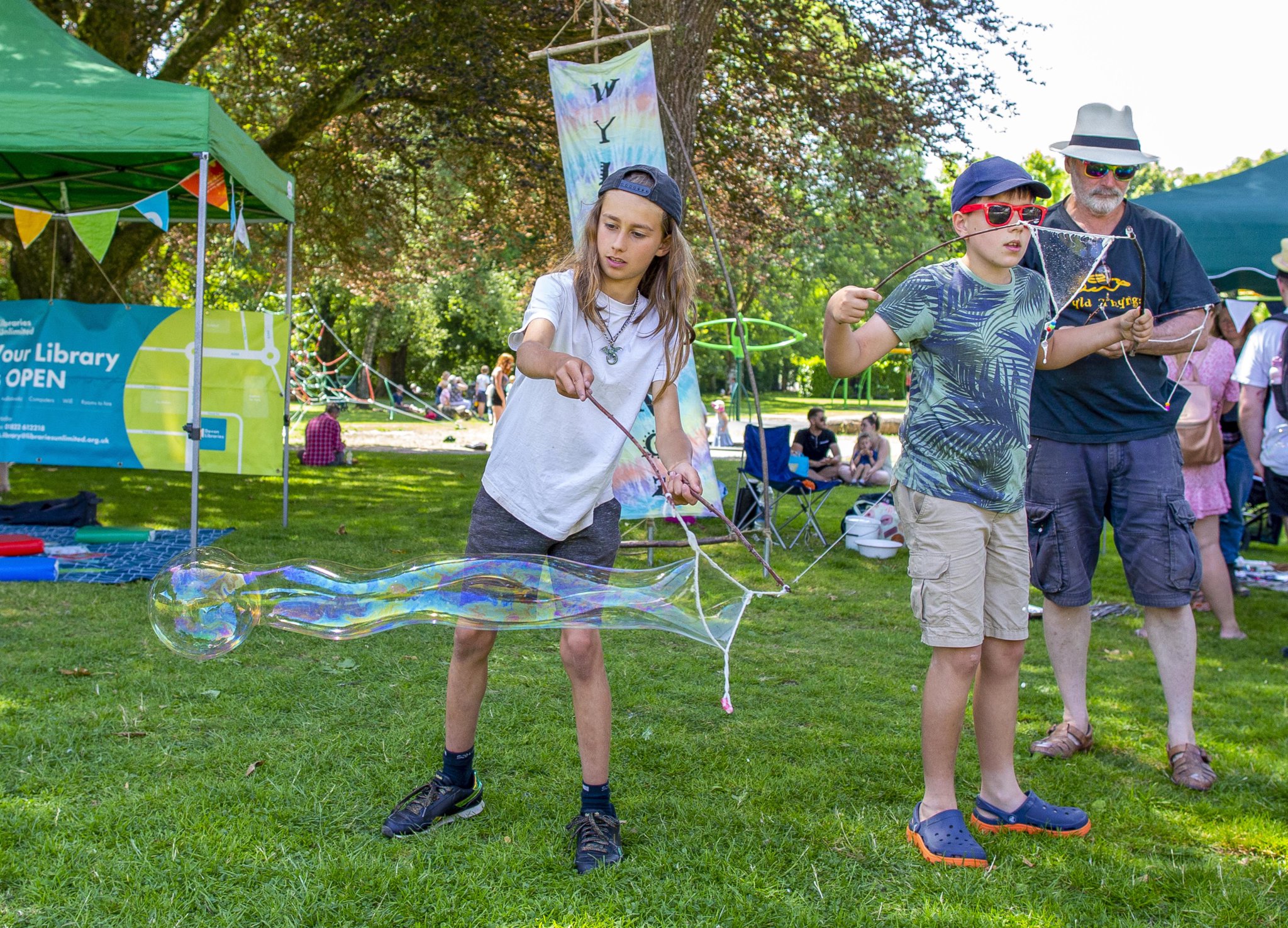 during the Tavistock Carnival on the 16th July 2022 PHOTO: Dave Crawford