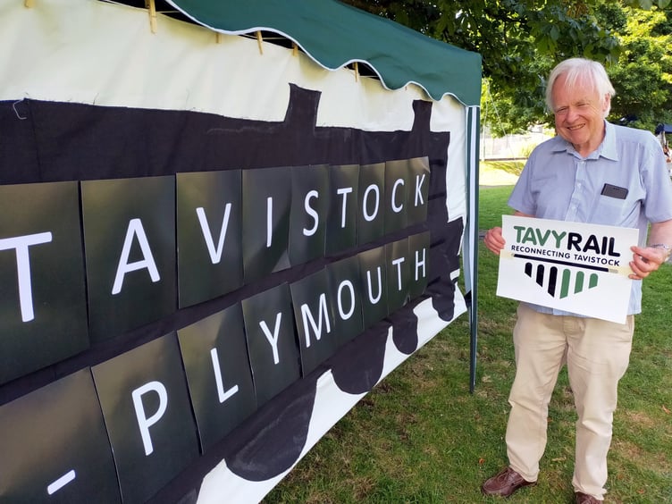 Richard Searight and Tavy Rail launch