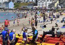 Family fun day out at the seaside