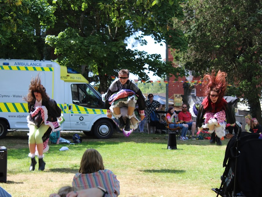 Fun at Powys Pride