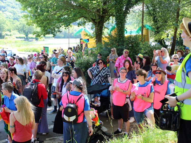 The parade in Llandrindod Wells