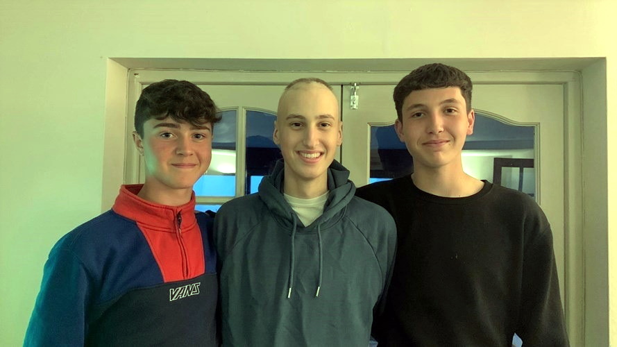BARNEY with Charlie and Kieran