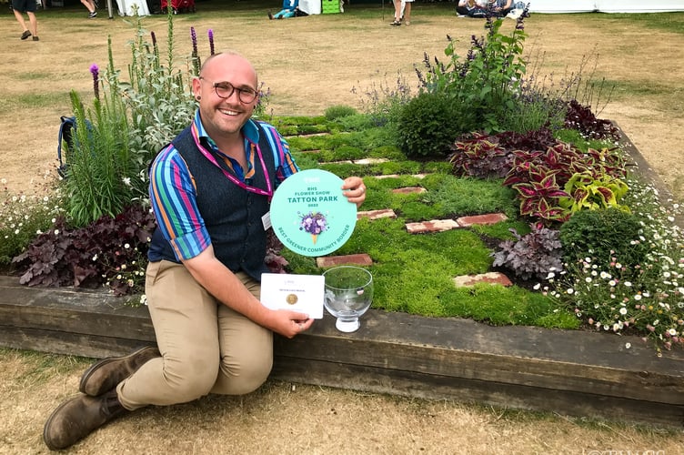 Kenny Raybould, head of horticulture at Merryhue Farm 
