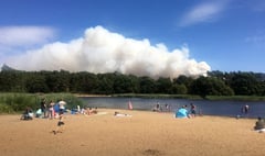 Residents near Hankley Common return home after wildfire