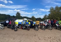 Surrey Police takes part in Frensham Common motorcycling education day