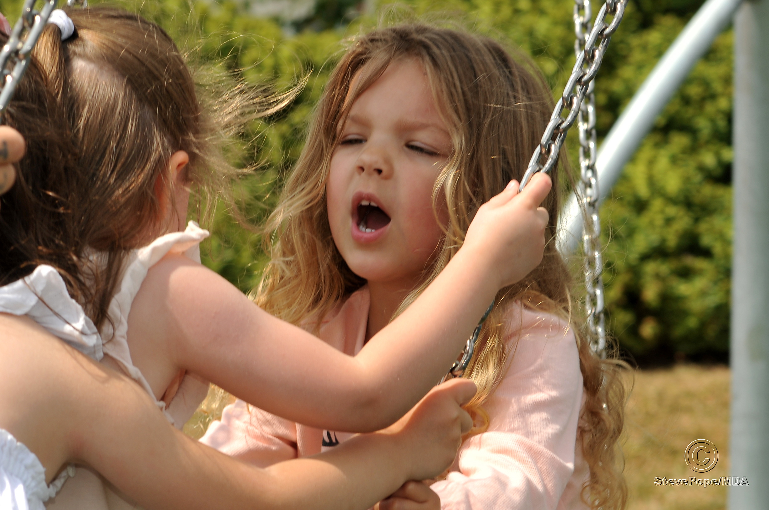 Children's playpark at The Den, Teignmouth, re-opens after refurbishment.