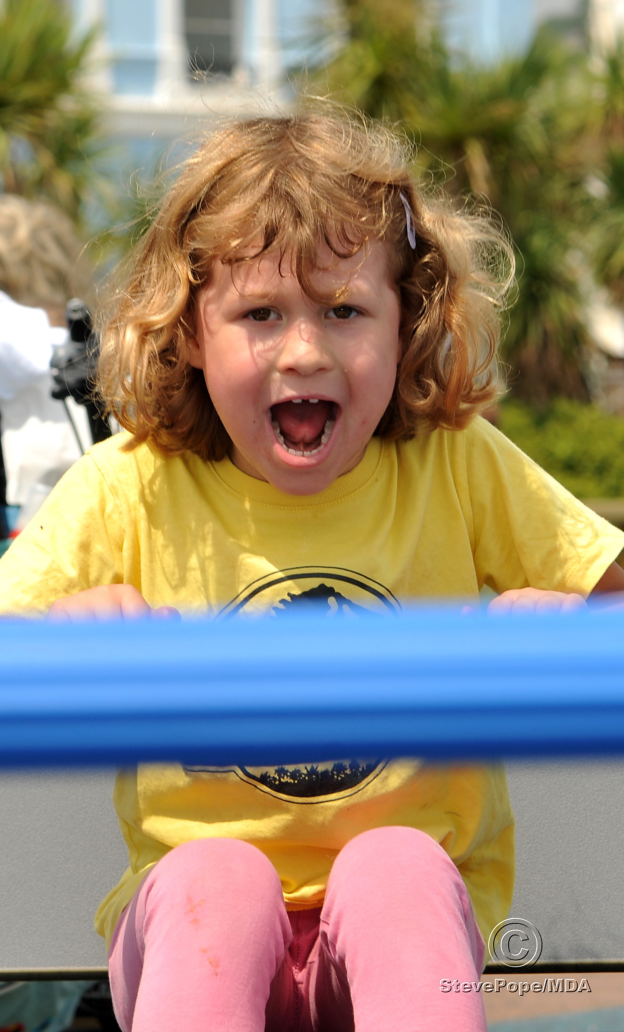 Children's playpark at The Den, Teignmouth, re-opens after refurbishment.