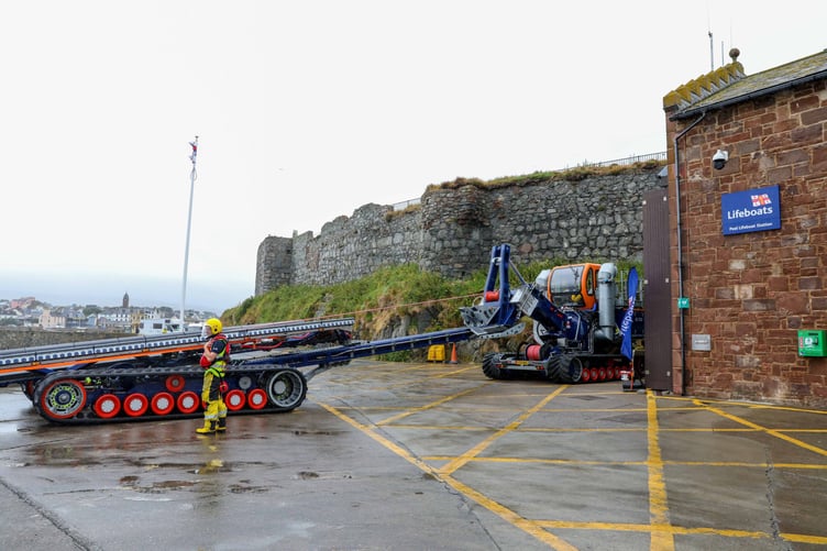 Peel Lifeboat Open Weekend. Photo by Callum Staley (CJS Photography).