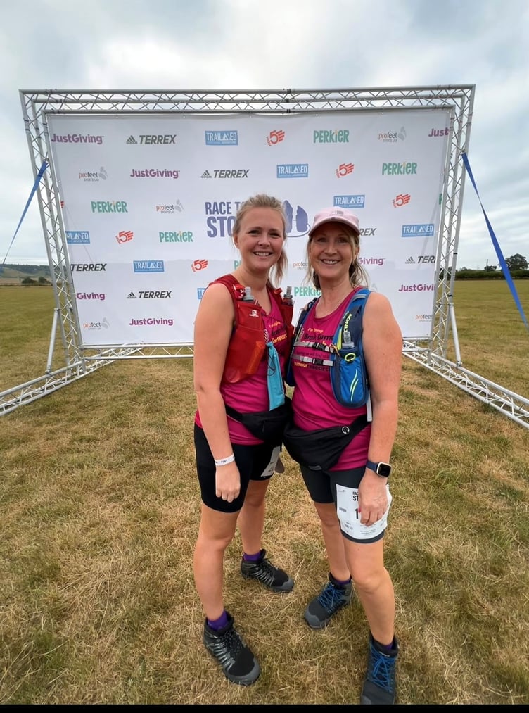 Kirstie and her mother Claire